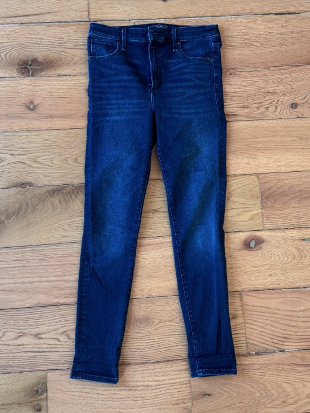 Abercrombie & Fitch Simone HighRise Super Skinny Jeans Dark Blue- Women’s Size 4